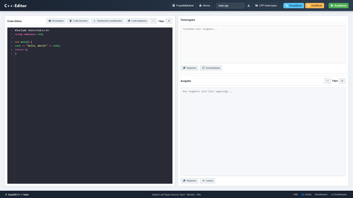 Echtzeit-C++-Editor